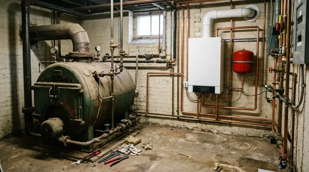 Repair or Replace Your Boiler? How to Decide — SBK Plumbing New York